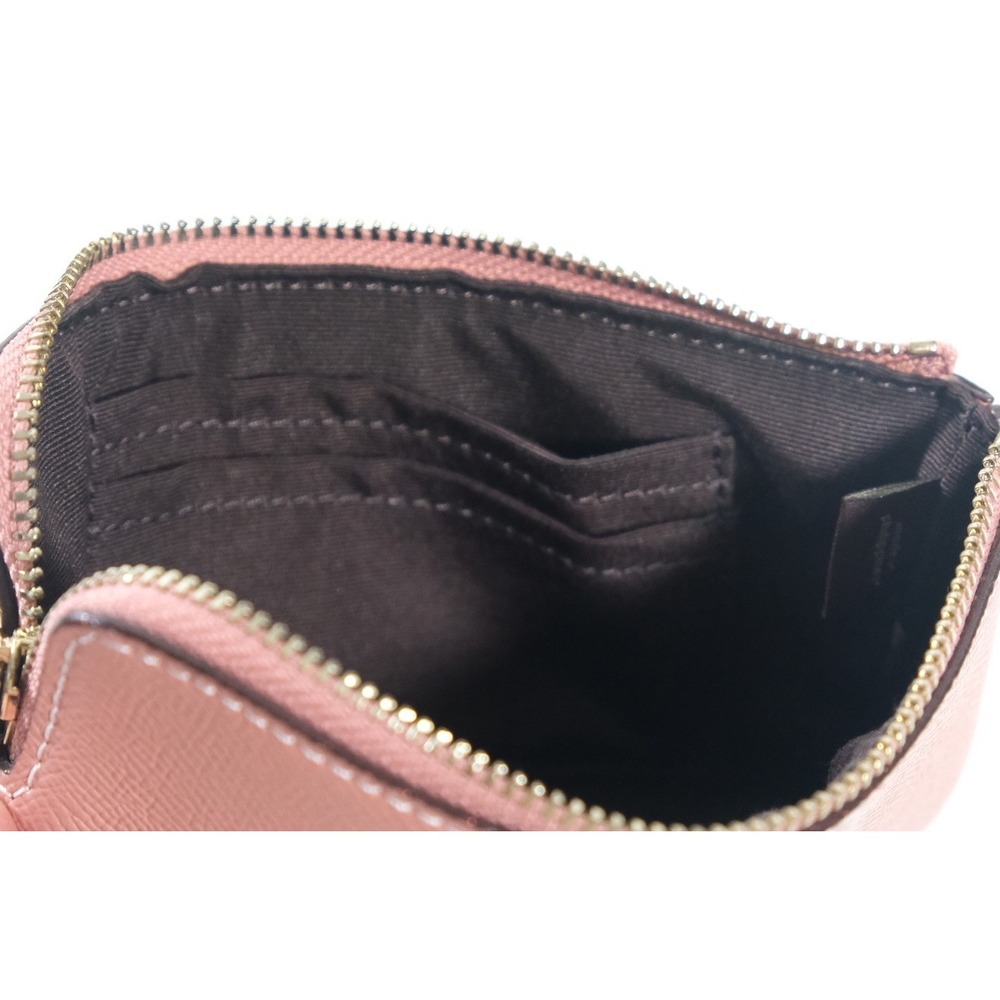 Coach Wristlet Womens OS Pink Disney Minnie Mouse Roller Skate F30004 Pouch - Picture 6 of 8